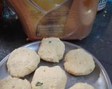 A picture of step 4 of Chana dal pakodi.