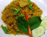 รูปขั้นตอนการทำที่ 6 ของ ข้าวผัดเครื่องแกงไก่