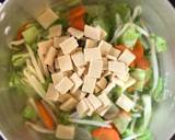 Koya-Tofu(freeze-dried tofu) and Vegetable Stir Fry recipe step 4 photo