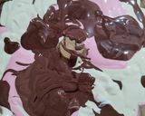 Foto langkah ke 5 dari resep Kue Pinokio Coklat Merah Kuning.
