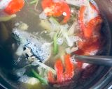 Hình bước làm 2 của món Bún cá thu