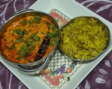 A picture of step 9 of Dahi Aloo sabji.