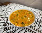 عکس مرحله 5 از دستور سوپ سبزیجات و دال عدس (Red lentil & vegetables soup)
