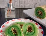 Foto langkah ke 6 dari resep 413# Mochi gulung pandan.