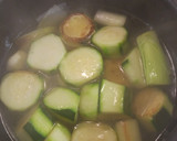 Foto del paso 3 de la receta: Crema de calabacín y puerro con semillas de chía