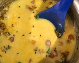 A picture of step 4 of Besanwali Methi.