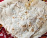 A picture of step 2 of Naan pakora.