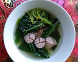 Foto langkah ke 7 dari resep Bening Sawi Sosis.
