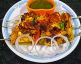 पनीर टिक्का(paneer tikka recipe in hindi) रेसिपी चरण 9 फोटो