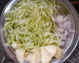 A picture of step 1 of Gobi-Aloo Sabzi.