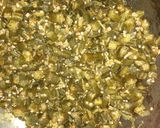 A picture of step 8 of Lady finger or bhindi.