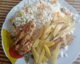 Foto del paso 6 de la receta: Arroz a la jardinera con pollo broaster