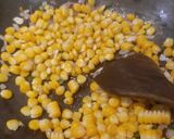 A picture of step 5 of Stir fried Sweet corn or Bhute ko Makai.