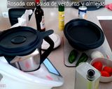 Foto del paso 2 de la receta: Rosada al vapor con almejas y salsa de verduras TMX