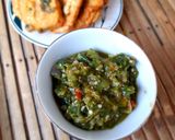 Foto langkah ke 3 dari resep Sambel Ijo Nasi Padang Simple.