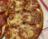 Pas rețetă Pizza pe felii de pâine 1 fotografie
