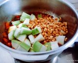 A picture of step 4 of Tasty masaledar Lauki(Bottle gourd) and soyabean sabji.