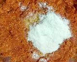 A picture of step 3 of Gajar Halwa.