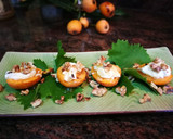 Foto del paso 4 de la receta: Nísperos con mascarpone y nueces tostadas