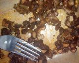 A picture of step 1 of Beef BBQ pizza.