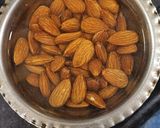A picture of step 1 of Badam Milkshake.
