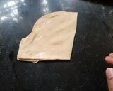A picture of step 8 of Poori sagu and chapathi.