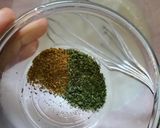 A picture of step 2 of Mint Lassi.