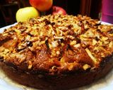 Almás-diós süti recept fázis 6 fotója