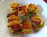 Potato hassleback with chicken brawn#joyofcookingladies#teamcont recipe step 5 photo