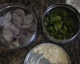 A picture of step 1 of Bell pepper with Gravy.