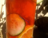 A picture of step 1 of Sparkling Apple drink.