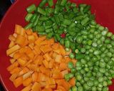 A picture of step 1 of Fried rice.