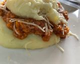 Foto del paso 4 de la receta Timbal de puré y boloñesa😋