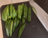 Foto del paso 1 de la receta: Pechuga de pollo con verduras