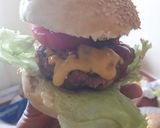 A picture of step 10 of Beef Burger.
