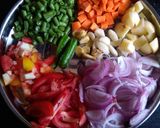 A picture of step 2 of Vegetable Briyani in Pressure cooker.