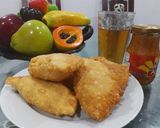 Foto del paso 2 de la receta: Empanadas de huevo arroz y jamón ahumado
