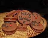 Foto del paso 4 de la receta: Alfajores de chocolate navideños