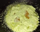 A picture of step 3 of Methi Matar Malai in White Gravy.