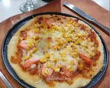 Foto langkah ke 6 dari resep Pizza Salmon Norway.