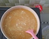 Foto langkah ke 3 dari resep Agar agar santan gula merah.