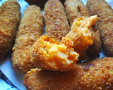 Foto del paso 9 de la receta: Croquetas de chorizo y huevo frito