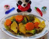 Hình bước làm 1 của món Mâm cơm chay 04