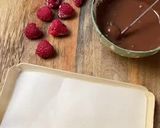 Une image de l'étape 5 de Franui chocolat 🍫 framboises 🎈.