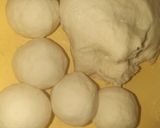 A picture of step 6 of Chole Bhature 😋.