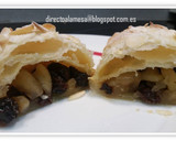 Foto del paso 7 de la receta: Hojaldres rellenos de manzana y pasas