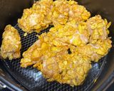 氣炸玉米片雞腿塊佐甜辣醬的食譜步驟4照片