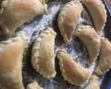 Foto del paso 6 de la receta: Empanadas de carne con berenjenas y zapallitos asados