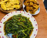 Foto langkah ke 2 dari resep Tumis kangkung orang malas.