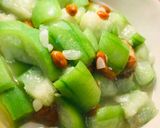 翠玉紅寶絲瓜的食譜步驟1照片